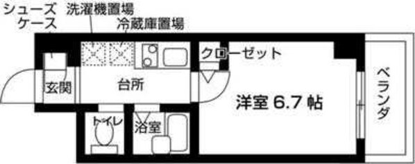 レジディア中野富士見台の物件間取画像